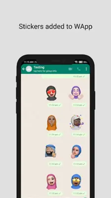 Muslim Memoji Stickers android App screenshot 6